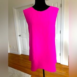 JODIFL pink Sleeveless top with raw edges and front pocket XL Boutique purchase